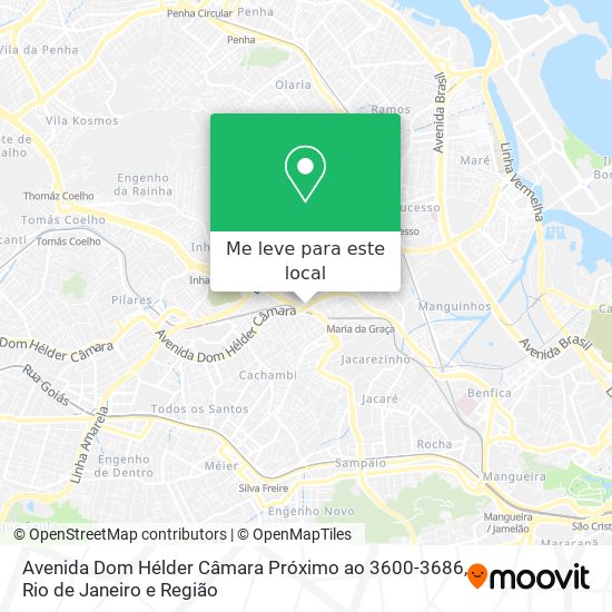 Avenida Dom Hélder Câmara Próximo ao 3600-3686 mapa