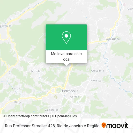 Rua Professor Stroeller 428 mapa
