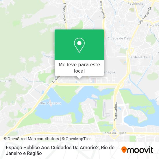 Espaço Público Aos Cuidados Da Amorio2 mapa