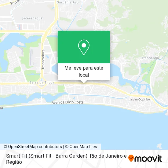 Smart Fit (Smart Fit - Barra Garden) mapa