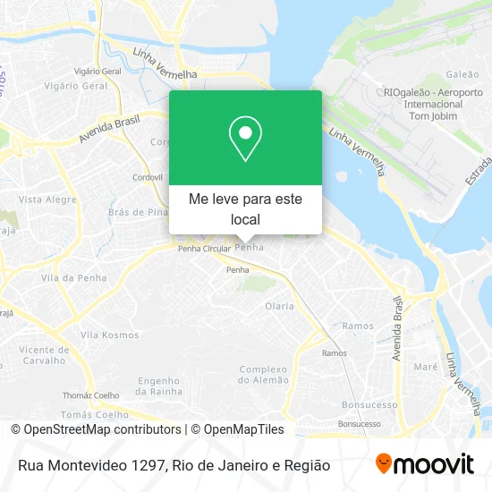 Rua Montevideo 1297 mapa