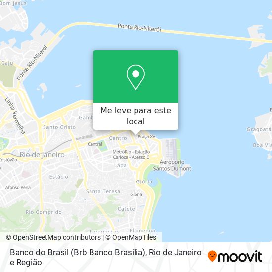 Banco do Brasil (Brb Banco Brasília) mapa