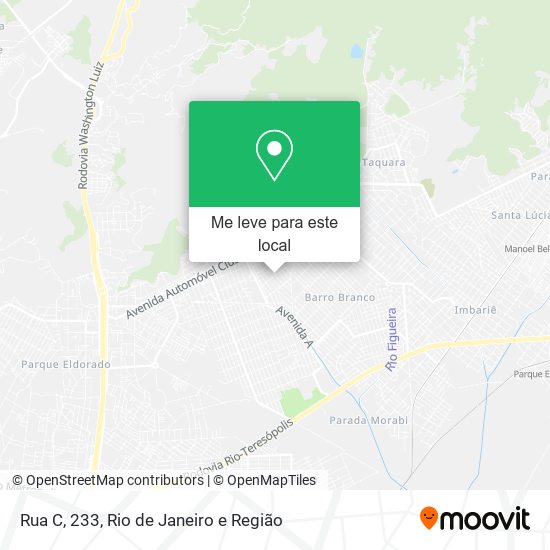 Rua C, 233 mapa