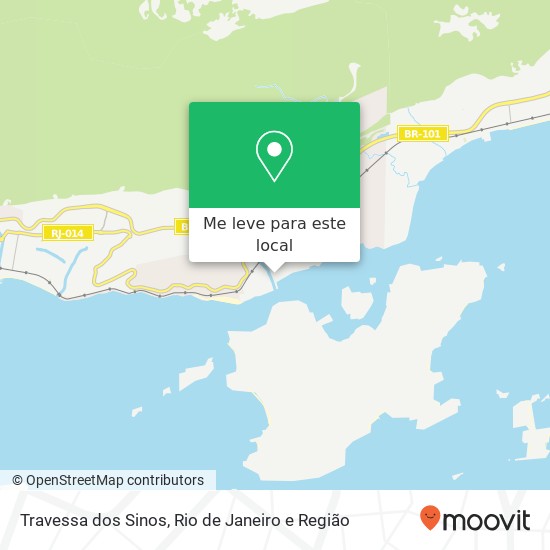 Travessa dos Sinos mapa