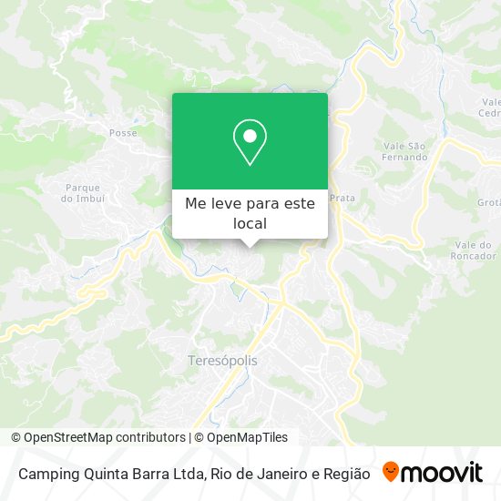 Camping Quinta Barra Ltda mapa