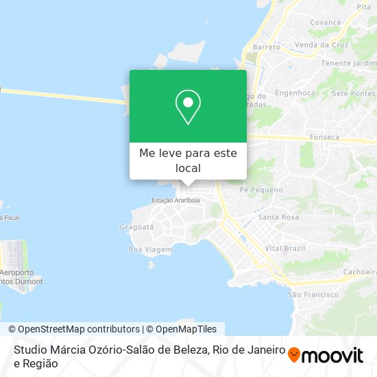 Studio Márcia Ozório-Salão de Beleza mapa