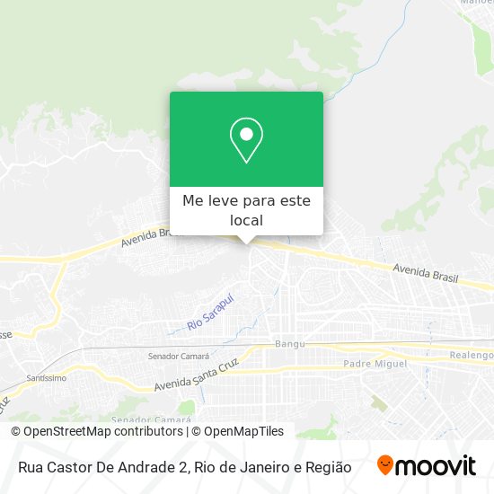 Rua Castor De Andrade 2 mapa