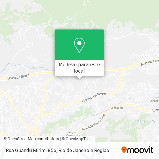 Rua Guandu Mirim, 856 mapa