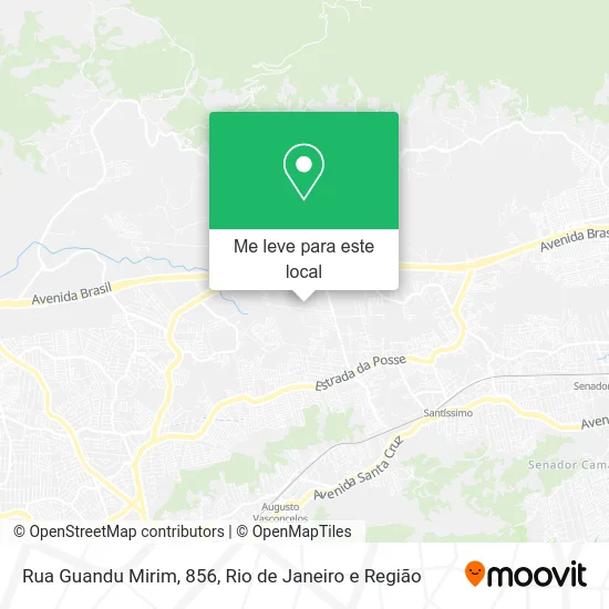 Rua Guandu Mirim, 856 mapa