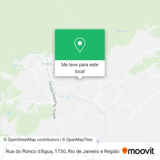 Rua do Ronco d'Água, 1730 mapa