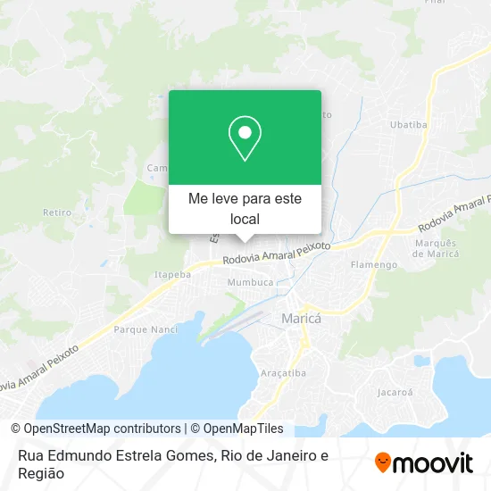 Rua Edmundo Estrela Gomes mapa