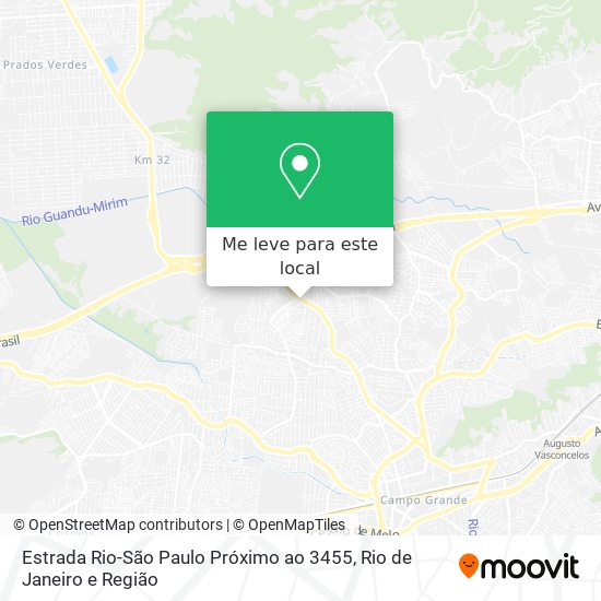 Estrada Rio-São Paulo Próximo ao 3455 mapa