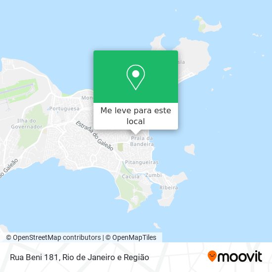 Rua Beni 181 mapa