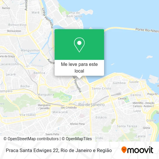 Praca Santa Edwiges 22 mapa