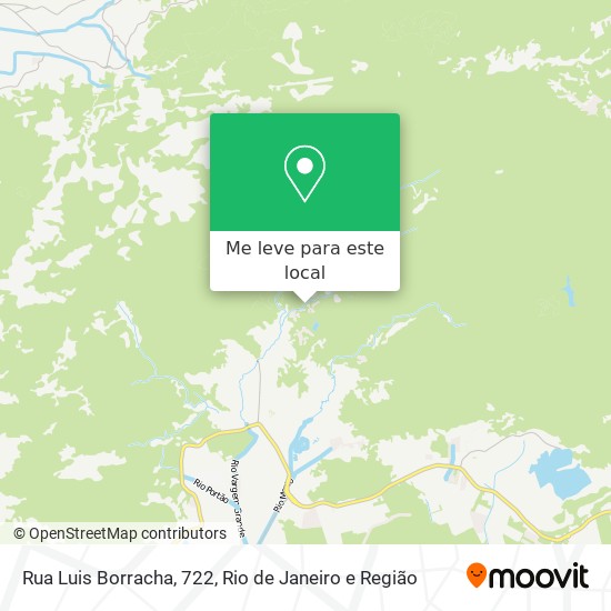 Rua Luis Borracha, 722 mapa