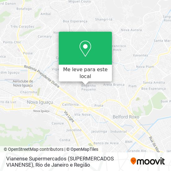 Vianense Supermercados (SUPERMERCADOS VIANENSE) mapa