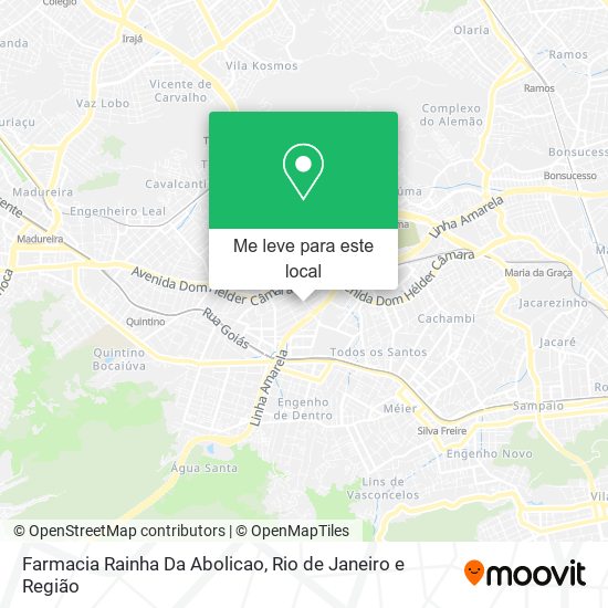 Farmacia Rainha Da Abolicao mapa