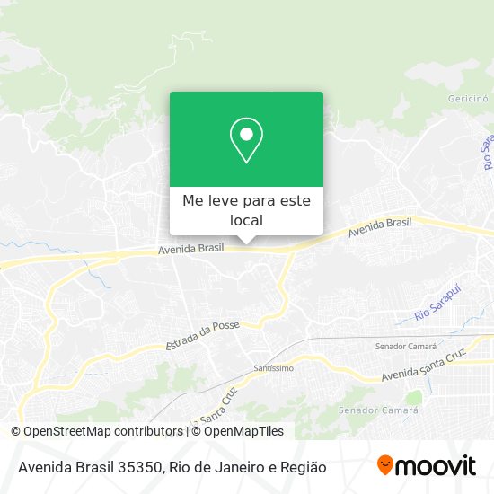 Avenida Brasil 35350 mapa