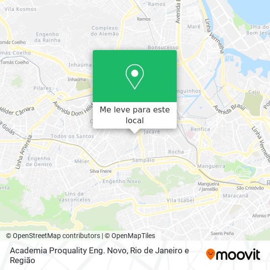 Academia Proquality Eng. Novo mapa