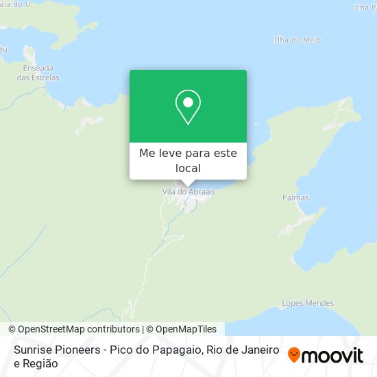 Sunrise Pioneers - Pico do Papagaio mapa