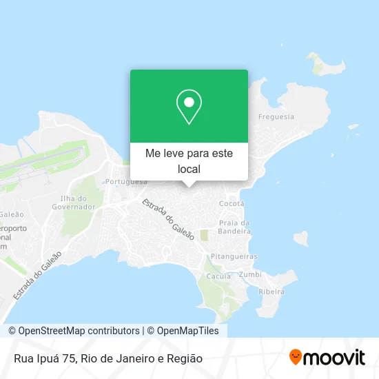 Rua Ipuá 75 mapa