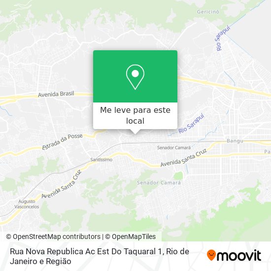 Rua Nova Republica Ac Est Do Taquaral 1 mapa