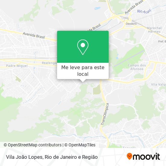 Vila João Lopes mapa