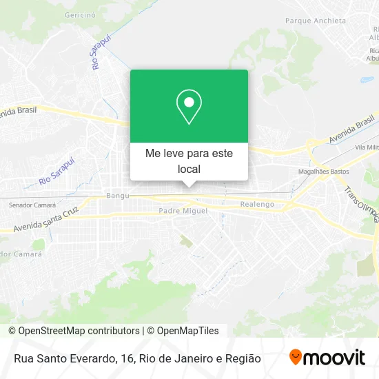 Rua Santo Everardo, 16 mapa