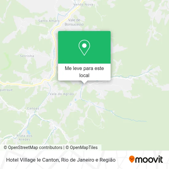 Hotel Village le Canton mapa