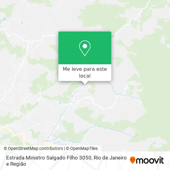 Estrada Ministro Salgado Filho 3050 mapa