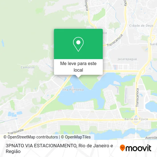 3PNATO VIA ESTACIONAMENTO mapa