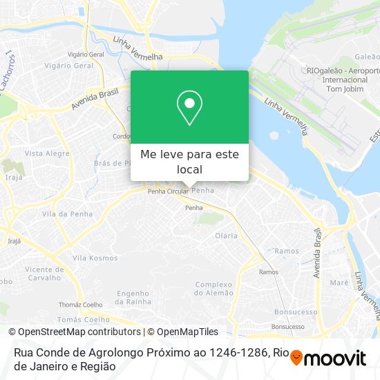 Rua Conde de Agrolongo Próximo ao 1246-1286 mapa