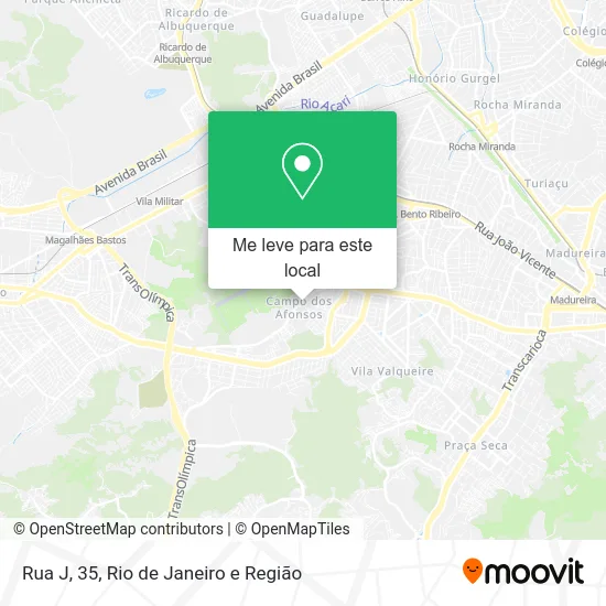 Rua J, 35 mapa