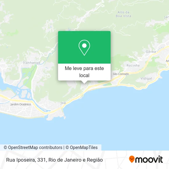 Rua Iposeira, 331 mapa