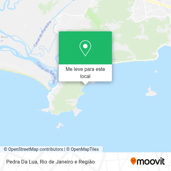 Pedra Da Lua mapa