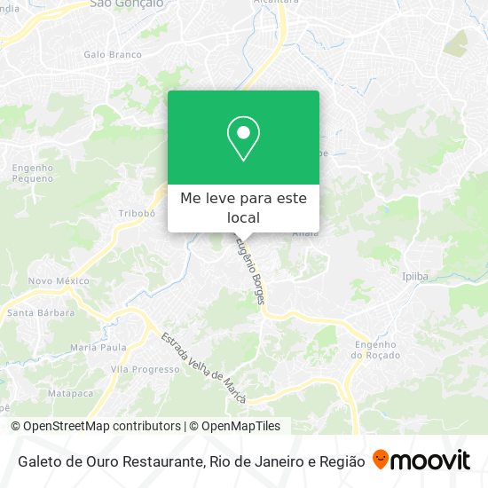 Galeto de Ouro Restaurante mapa