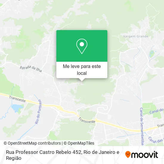 Rua Professor Castro Rebelo 452 mapa