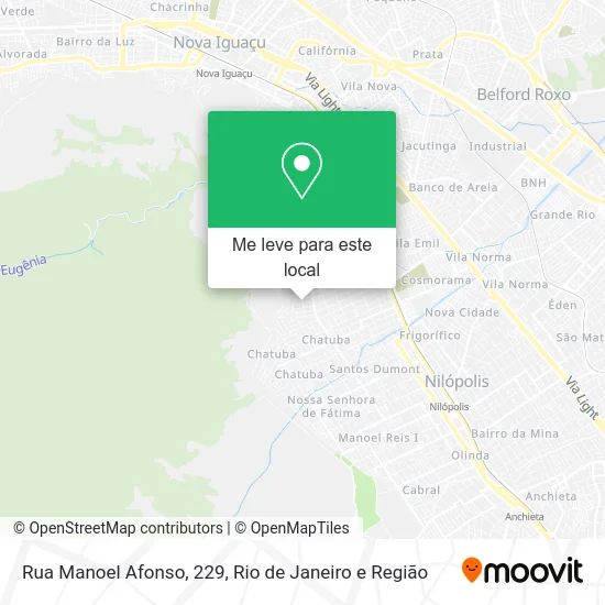 Rua Manoel Afonso, 229 mapa