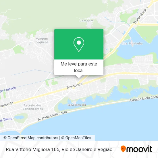 Rua Vittorio Migliora 105 mapa