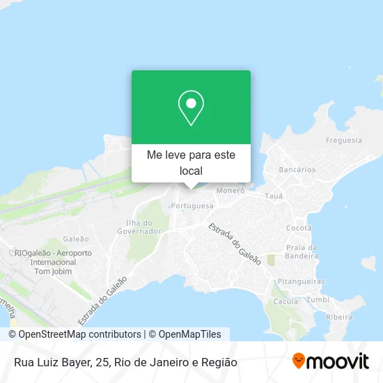 Rua Luiz Bayer, 25 mapa
