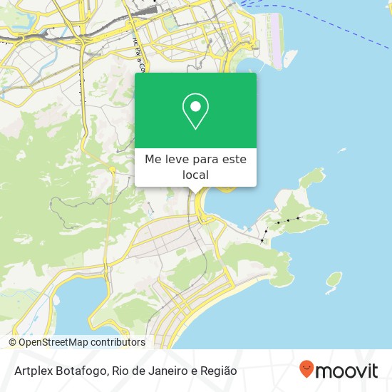 Artplex Botafogo mapa