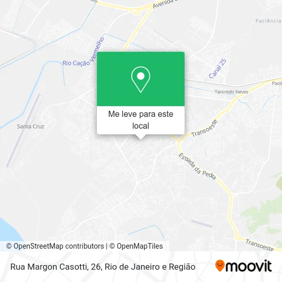 Rua Margon Casotti, 26 mapa