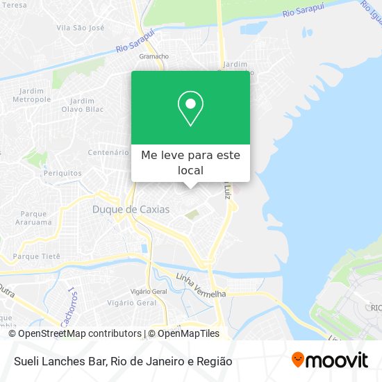 Sueli Lanches Bar mapa
