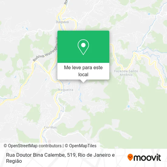 Rua Doutor Bina Calembe, 519 mapa