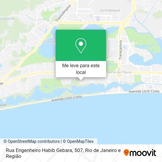 Rua Engenheiro Habib Gebara, 507 mapa