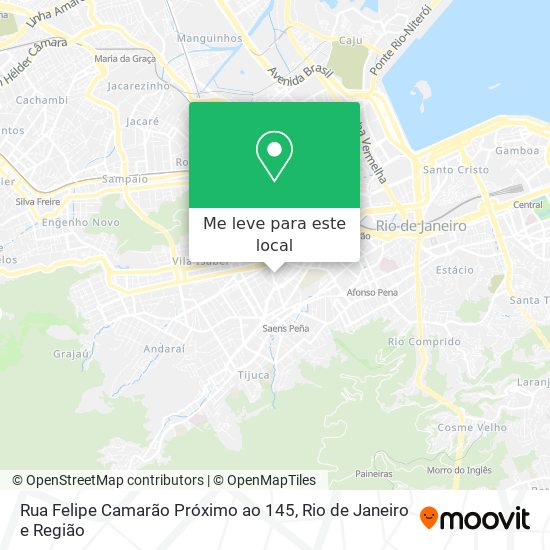 Rua Felipe Camarão Próximo ao 145 mapa