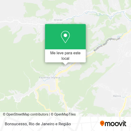 Bonsucesso mapa
