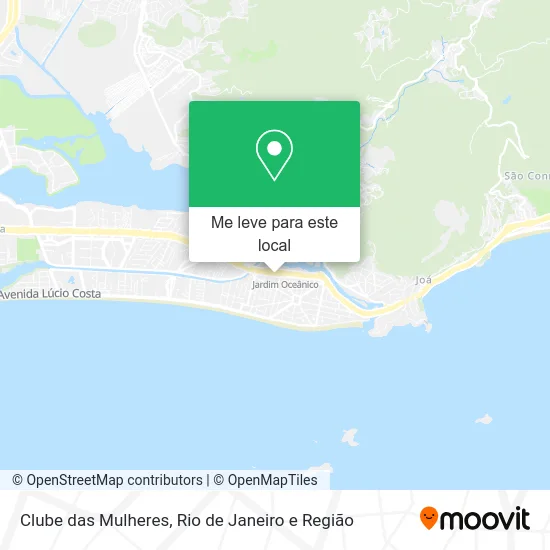 Clube das Mulheres mapa