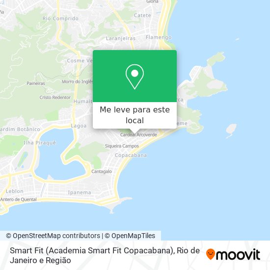 Smart Fit (Academia Smart Fit Copacabana) mapa