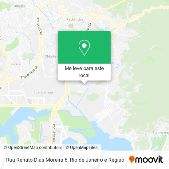 Rua Renato Dias Moreira 6 mapa